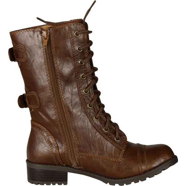 medium height boots