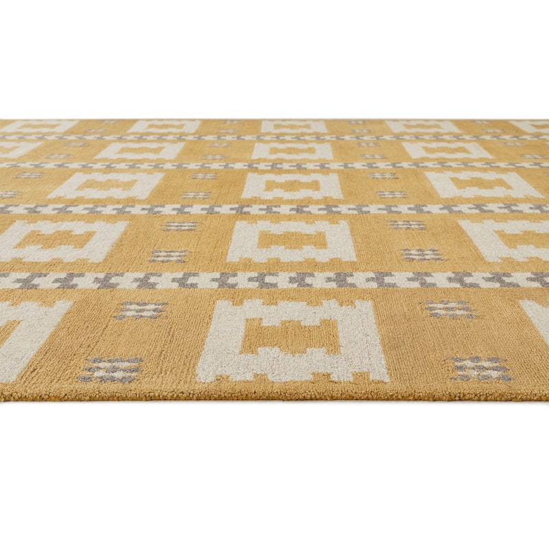 Terra by Obeetee Freya Freya Gold Rug