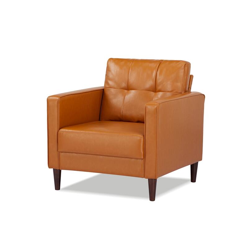 Artdeco Home - Anza Faux Leather Arm Chair