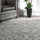 preview thumbnail 39 of 61, Nuloom Vasiliki Moroccan Shag Tasseled Area Rug