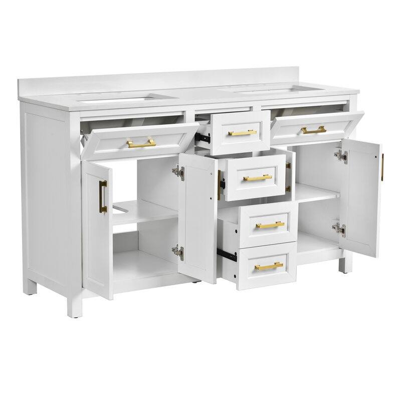 Acroma - 60'' Double Bathroom Vanity