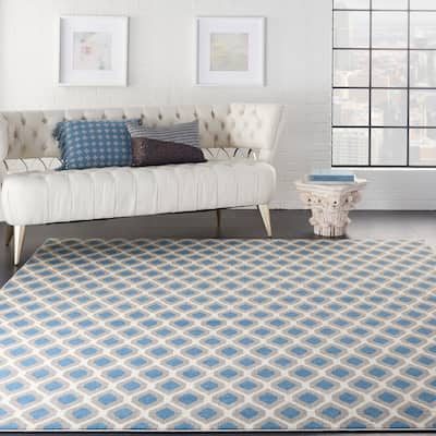 Nourison Grafix Modern Geometric Area Rug