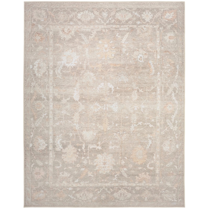 Nourison Vintage Washables Indoor only Persian Area Rug - 9' x 12' - Grey
