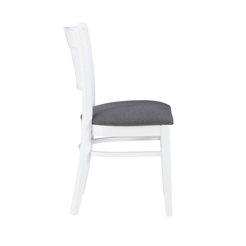 Linon Raubrook White Chair (Set of 2)