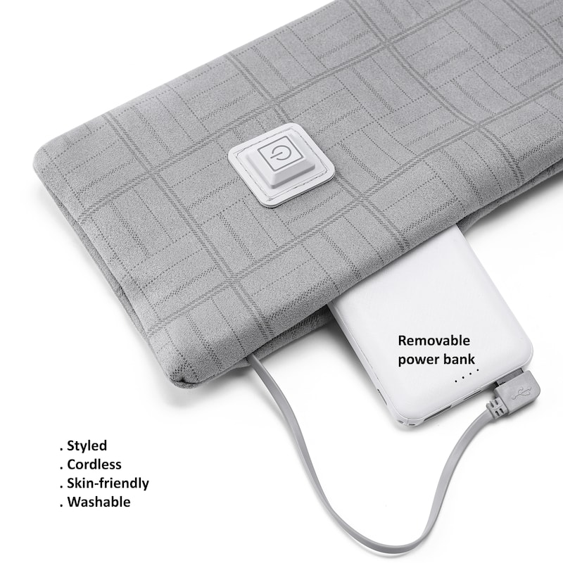 Carepeutic Cordless Wearable Neck Heating Wrap, Unisex