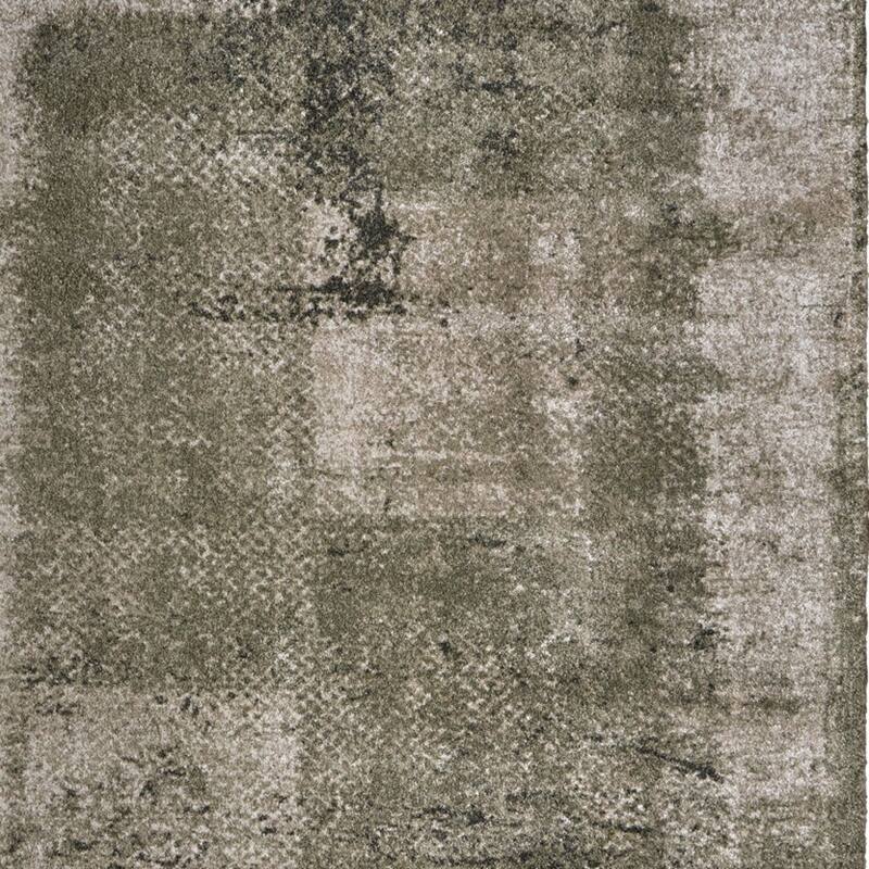 HomeRoots Abstract Industrial Rectangle Area Rug
