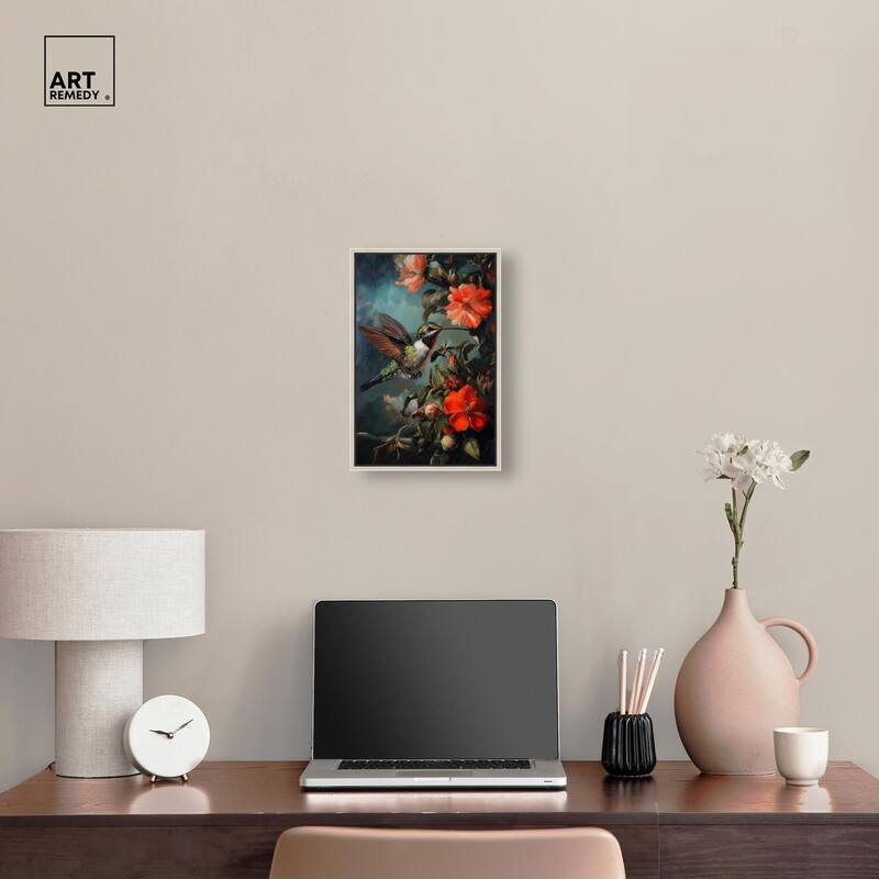 Whirring Wings II Canvas by Art Remedy