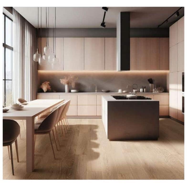 Ackland AKVRC7X48-6520-CA Parkland 7" x 48" Embossed Vinyl Flooring