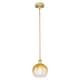 Option Brushed Brass / Amber