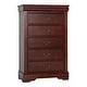 preview thumbnail 53 of 67, Furniture of America Mayday Modern Solid Wood 3-Piece Sleigh Bedroom Set
