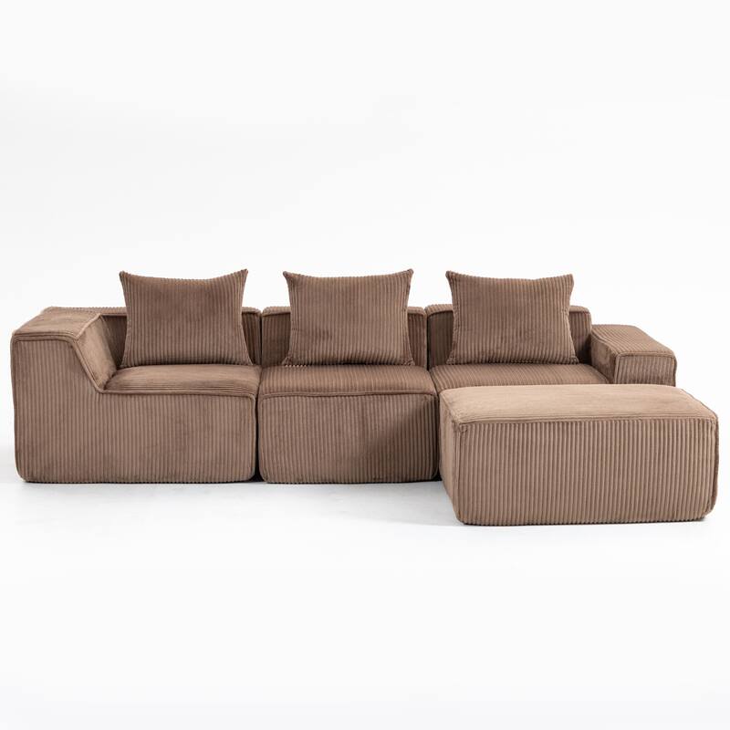 Multi Person Modular Compression Sofa That Can Be Freely Combined