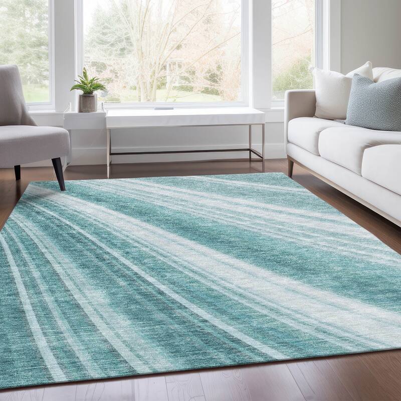 Premium Washable Super Soft Modern Flow Mayfield Rug