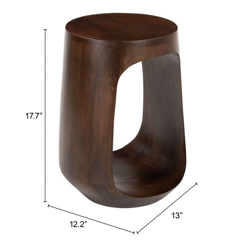 Okno Side Table Walnut