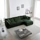 Option Green 3-Seater Sofa+Ottomans