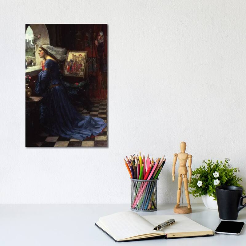 iCanvas "Fair Rosamund, 1916" by John William Waterhouse Canvas Print - 12x8x0.75