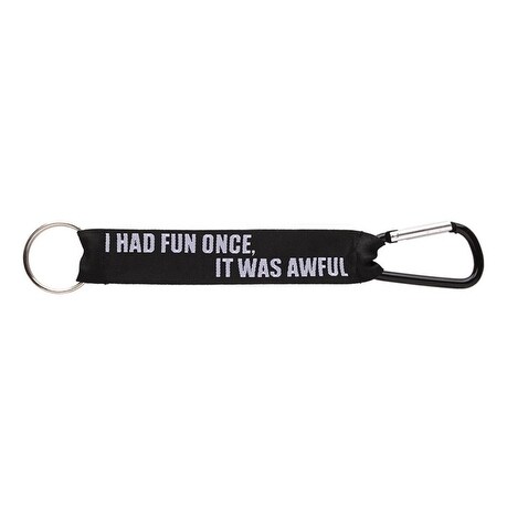 Shop 8 Black And White Grumpy Cat Meme I Had Fun Once Lanyard