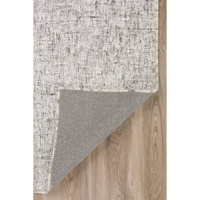 Addison Winslow Active Solid Wool and Viscose Area Rug