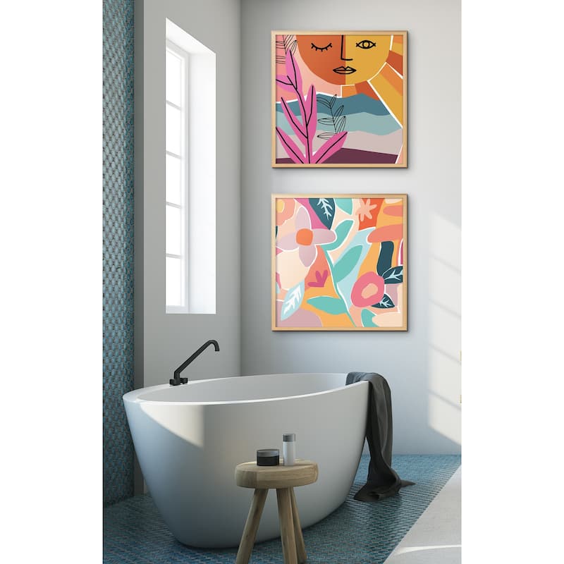 Kate and Laurel Blake Love Printed Acrylic by Kate Aurelia Holloway