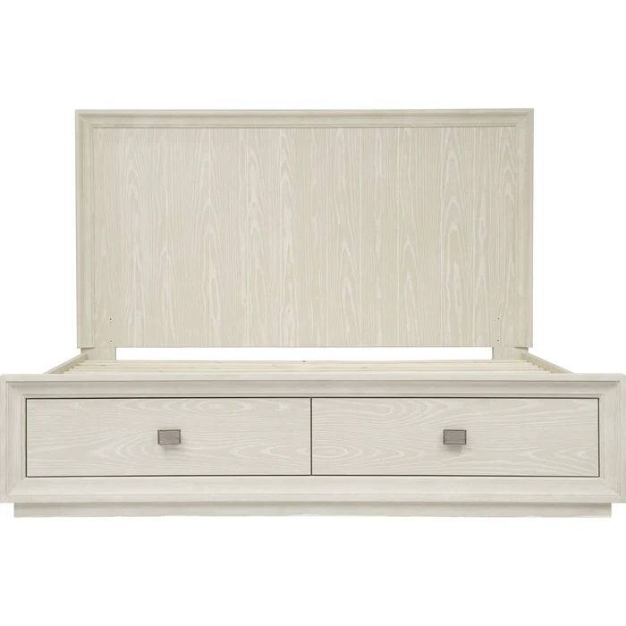 Harbor Rustic-Modern Storage Platform Bed Frame