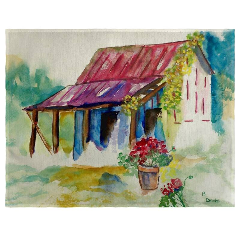Barn & Geraniums Place Mat Set of 4