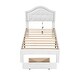 preview thumbnail 69 of 74, Upholstered platform bed