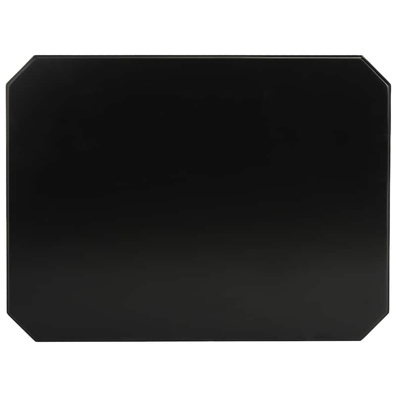 SAFAVIEH Adrianne One Drawer Black / Black Nightstand