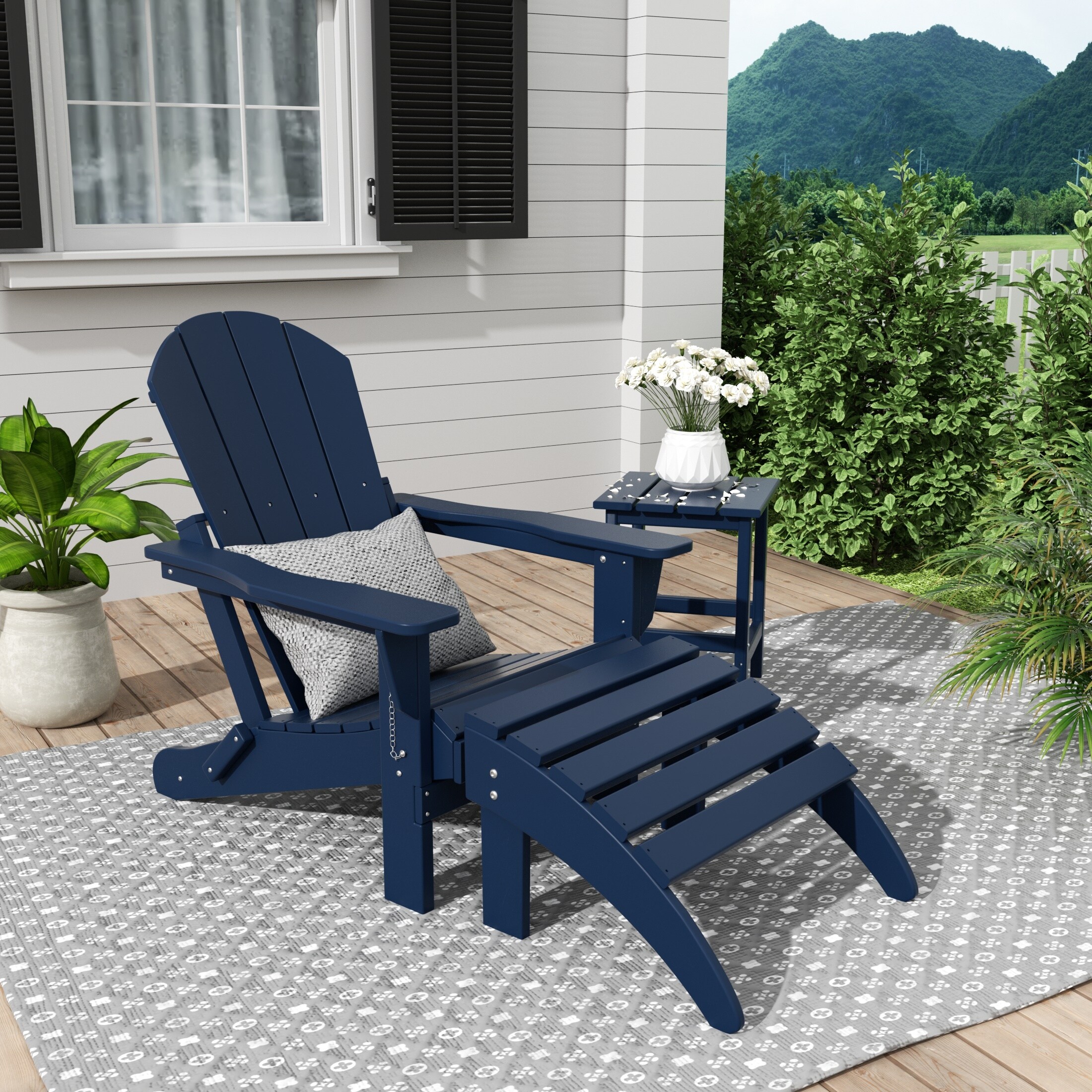 Polytrends Laguna Hdpe All Weather Outdoor Patio Foldable eBay