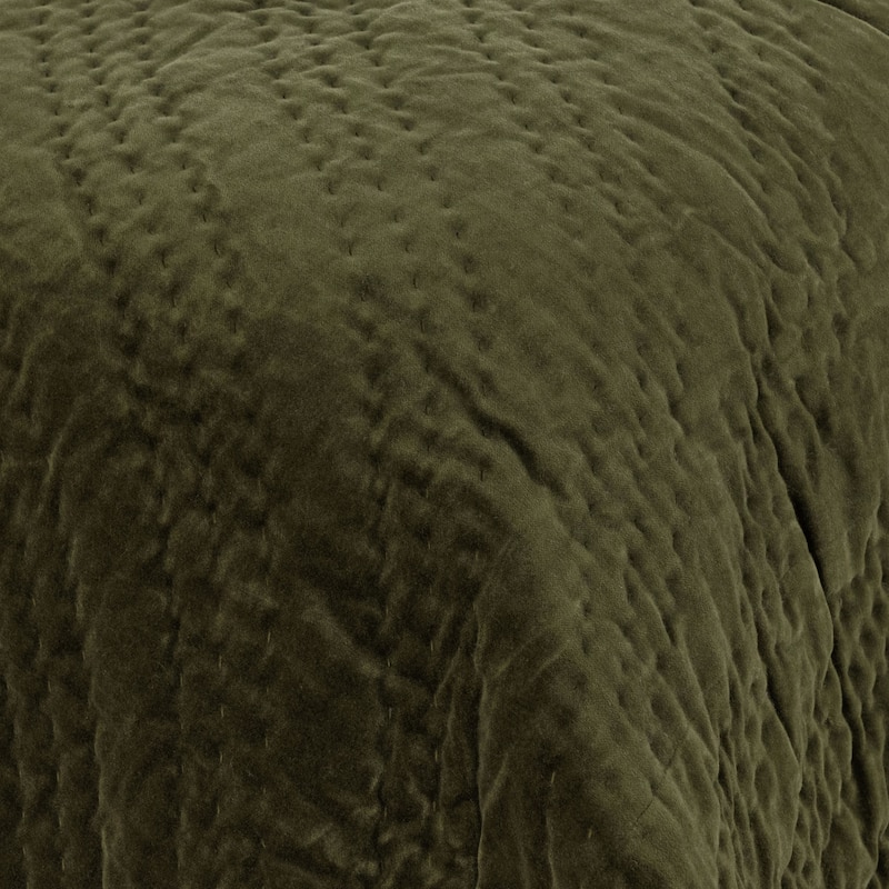 Villa by Classic Home Elms Velvet Cotton Blend Quilt