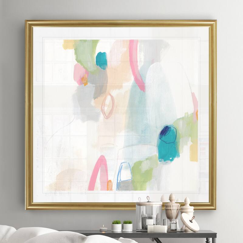 Candy Jacket I -Black Framed Print