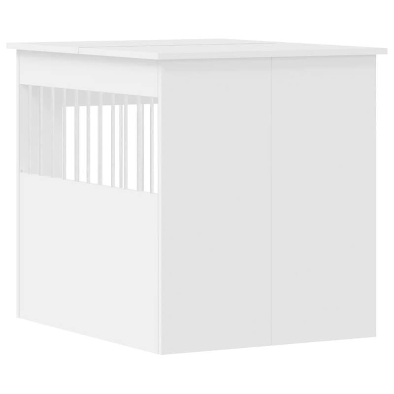 vidaXL Dog Crate with Door Doghouse Puppy Kennel Peg Cage Engineered Wood