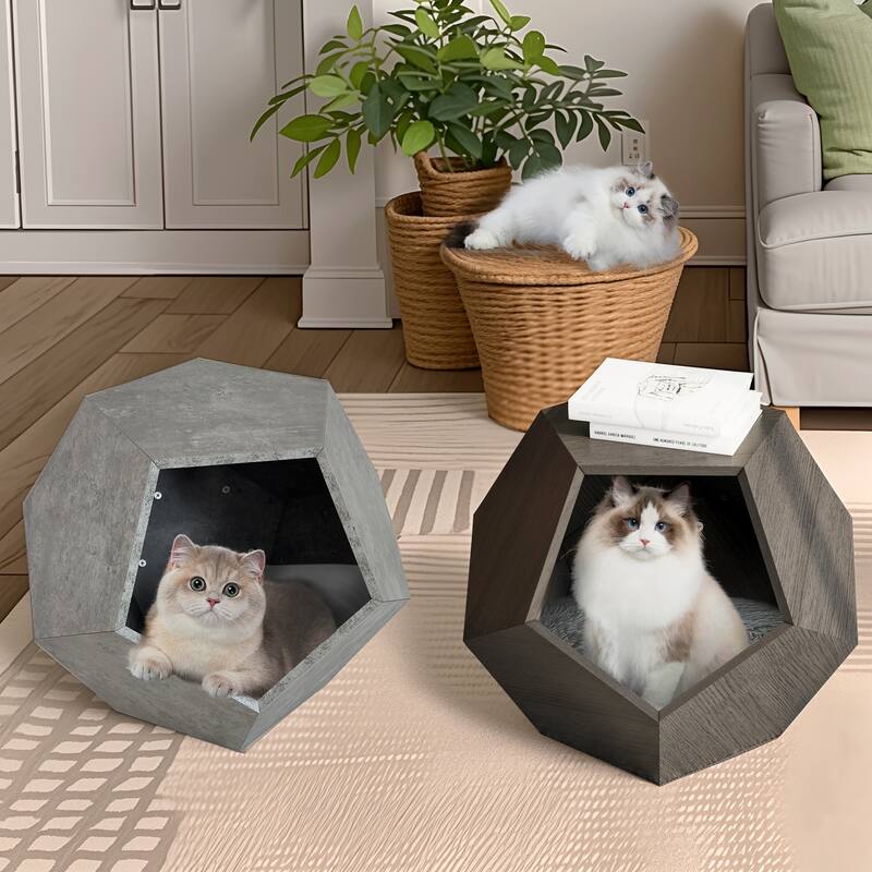 Modern Pet Cat Litter, Sofa Side Table, Planter MDF Multifunctional Furniture
