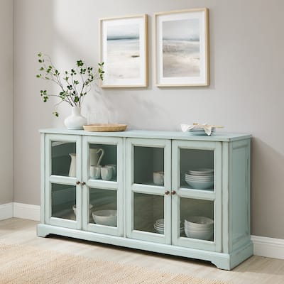 Crosley Holbrook Glass Door Sideboard