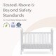 preview thumbnail 8 of 8, Delta Children Darcy 4-in-1 Convertible Metal Crib