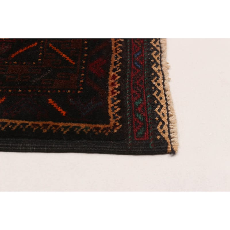 Teimani Red Rug 3'11" x 6'5" - 3'11 x 6'5