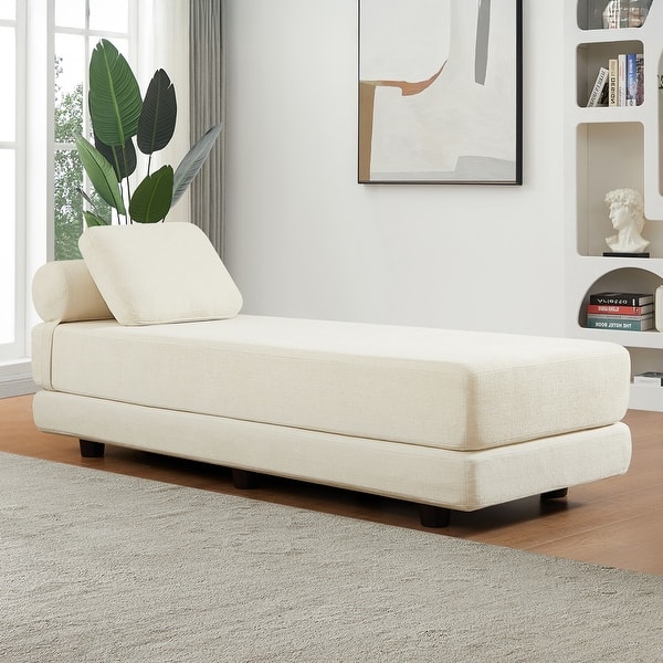 slide 2 of 168, Daybed Convertible Bench - Fold Out Sleeper with Queen Size Mattress