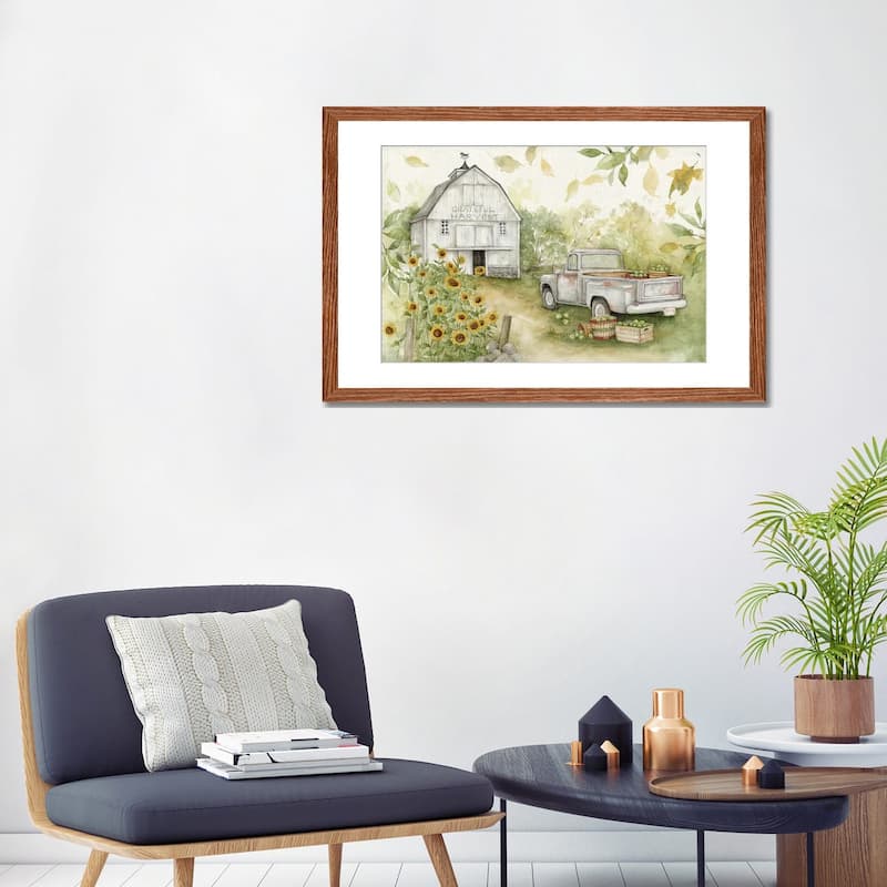 iCanvas "Gray Barn-Horiztontal" by Susan Winget