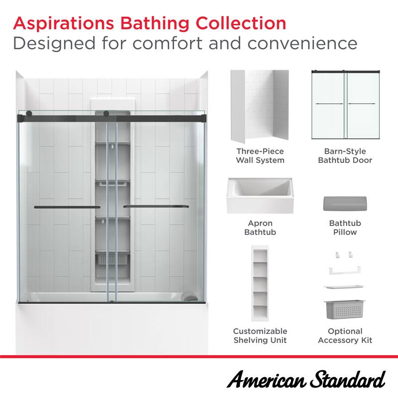 American Standard AM0085.3400 Aspirations 59-15/16" High x 58-1/2"