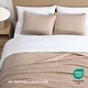 preview thumbnail 29 of 38, Crinkle Texture Microfiber 3-Piece Quilt Set, Enzyme Washed, Oversized