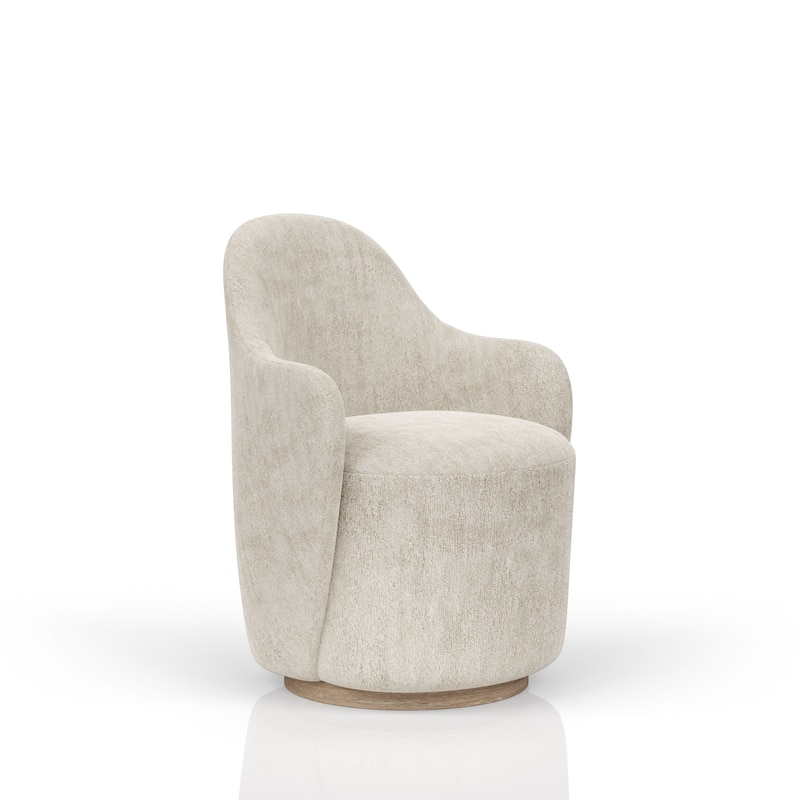 Cocoa And Swivel Barrel Chair