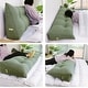 preview thumbnail 9 of 17, WOWMAX Bed Rest Reading Wedge Pillow Headboard Back Support Bolster
