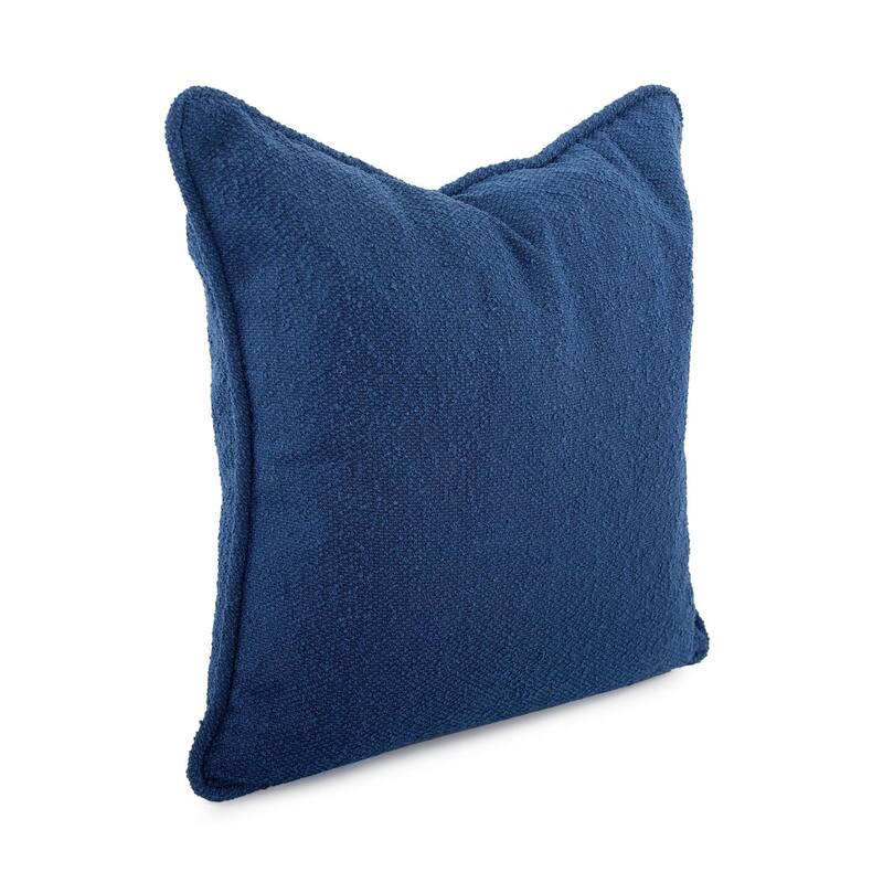 Allan Andrews Indoor/Outdoor 20" Square Textured Accent Pillow with Cover, Alicante Collection
