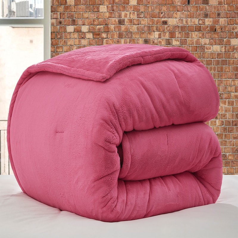 Neon Nights - Coma Inducer® Oversized Comforter Set - Neon Pink