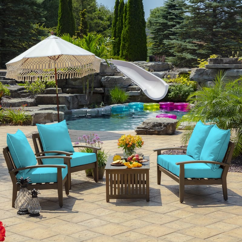 ARDEN 24-inch Outdoor Deep Seat Cushion Set