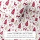 preview thumbnail 36 of 37, Linery & Co. Turkish Cotton Double-Brushed Christmas Flannel Bed Sheet Set