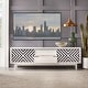 preview thumbnail 13 of 13, Lifestorey Mason Mid-century Geometric TV Stand