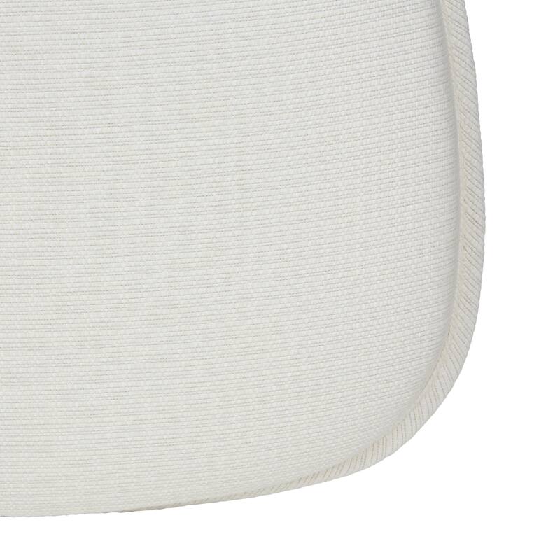 Klear Vu Gripper Non-Slip Mid Century Modern Shell Dining Chair Upholstered Cushion