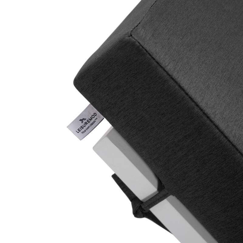 Chelsea Adjustable Chaise Lounge with UV-Resistant Frame, Removable Washable Cushions, Non-Slip Feet (Set of 2)