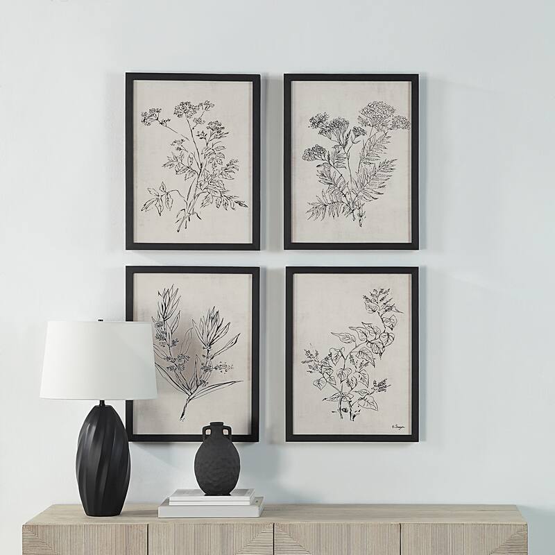 Renwil Basset Framed Canvas Art