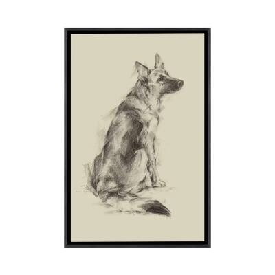 iCanvas "Puppy Dog Eyes V" by Ethan Harper Framed