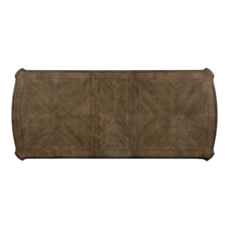 Pann Farmhouse White Solid Wood 7-Piece Expandable Dining Table Set by Furniture of America